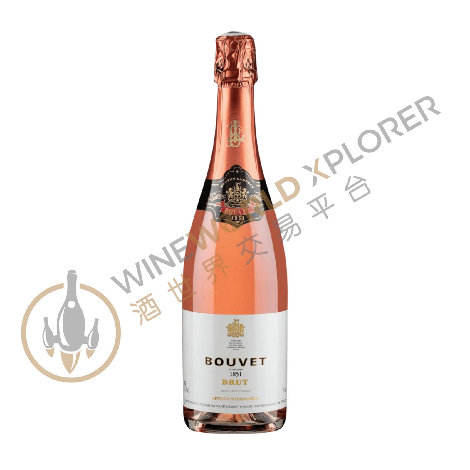 Bouvet Ladubay, 1851 Methode Traditionelle Rose Brut NV