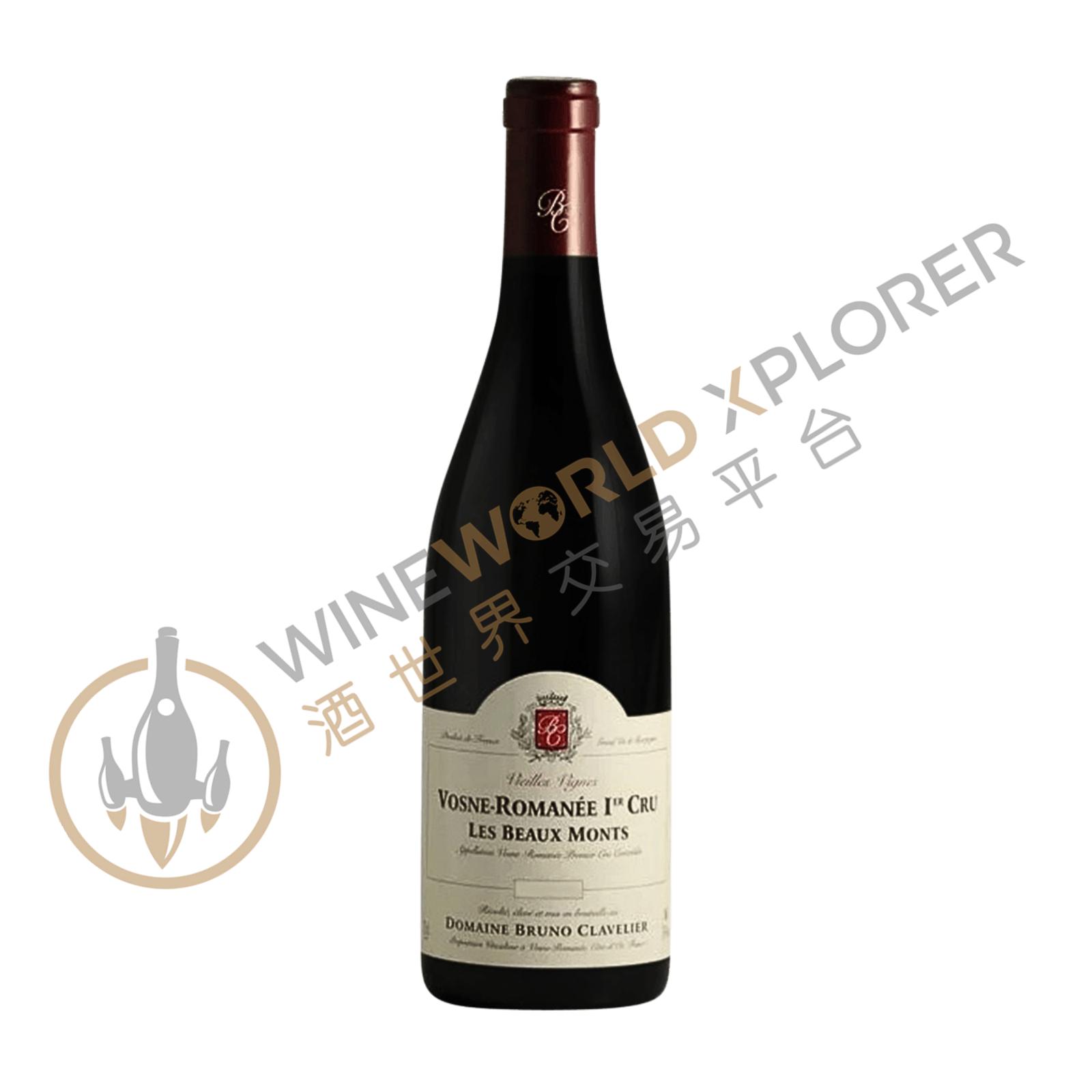 Bruno Clavelier, Vosne Romanee 1er Cru Les Beaux Monts Vieilles Vignes 2017