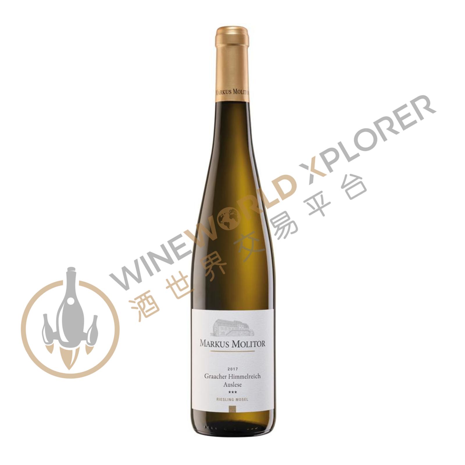 Markus Molitor, Graacher Himmelreich Riesling Auslese 3* Goldkapsel 2016