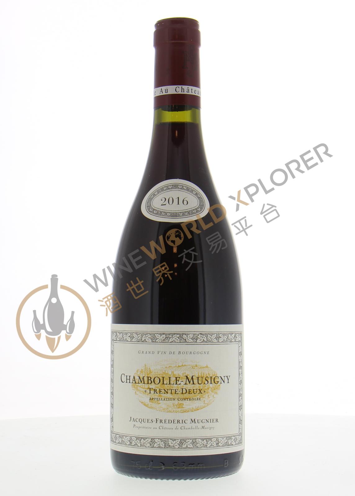 Jacques Frederic Mugnier, Chambolle Musigny Trente Deux 2016