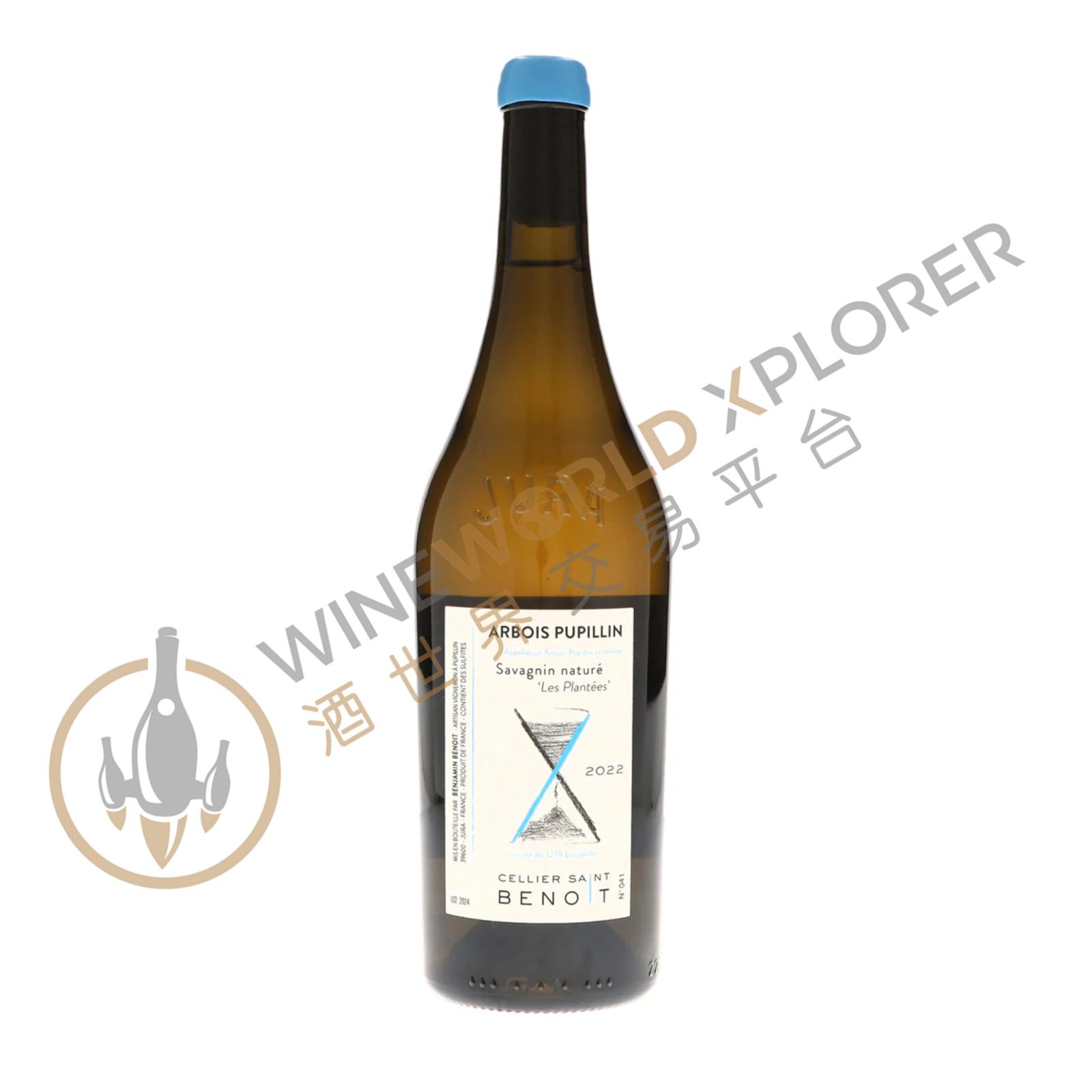 Cellier Saint Benoit, Arbois Pupillin Savagnin Nature Les Plantees 2022