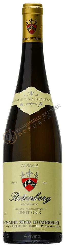 Zind Humbrecht, Pinot Gris Roche Calcaire 2021