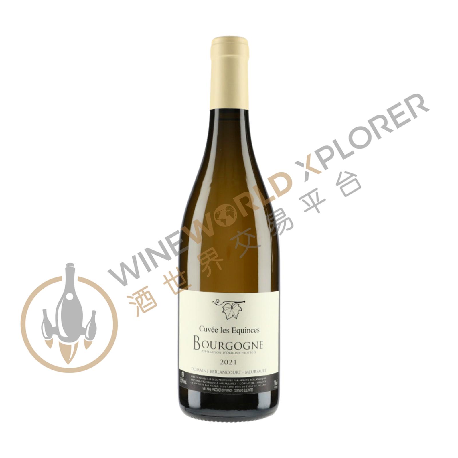 Berlancourt, Bourgogne Cuvee les Equinces 2020