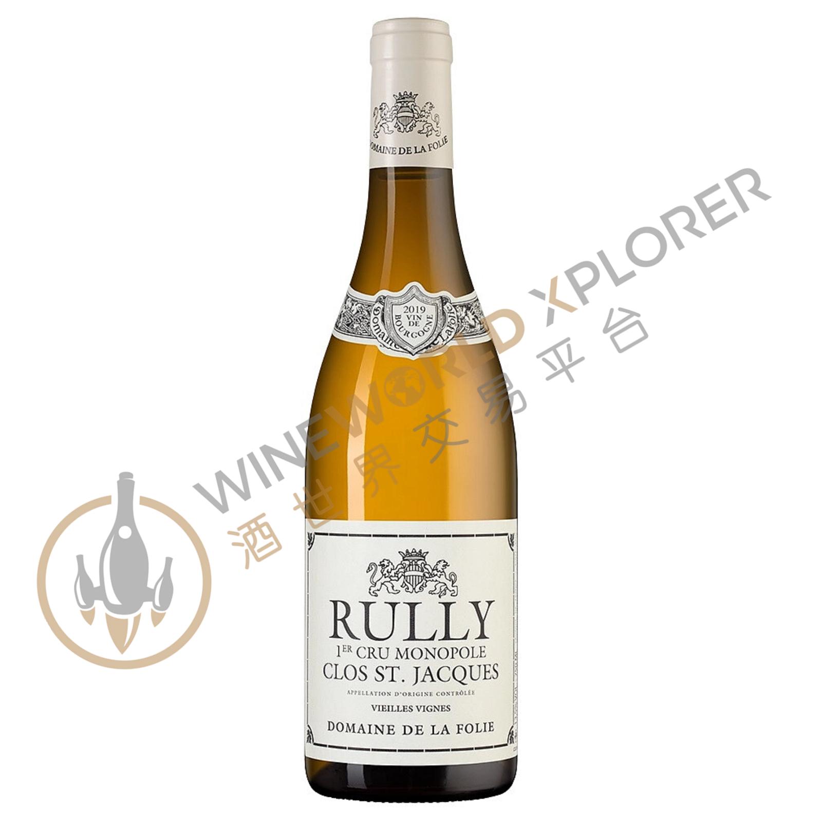 Domaine de la Folie, Rully 1er Cru Clos St Jacques Blanc 2024
