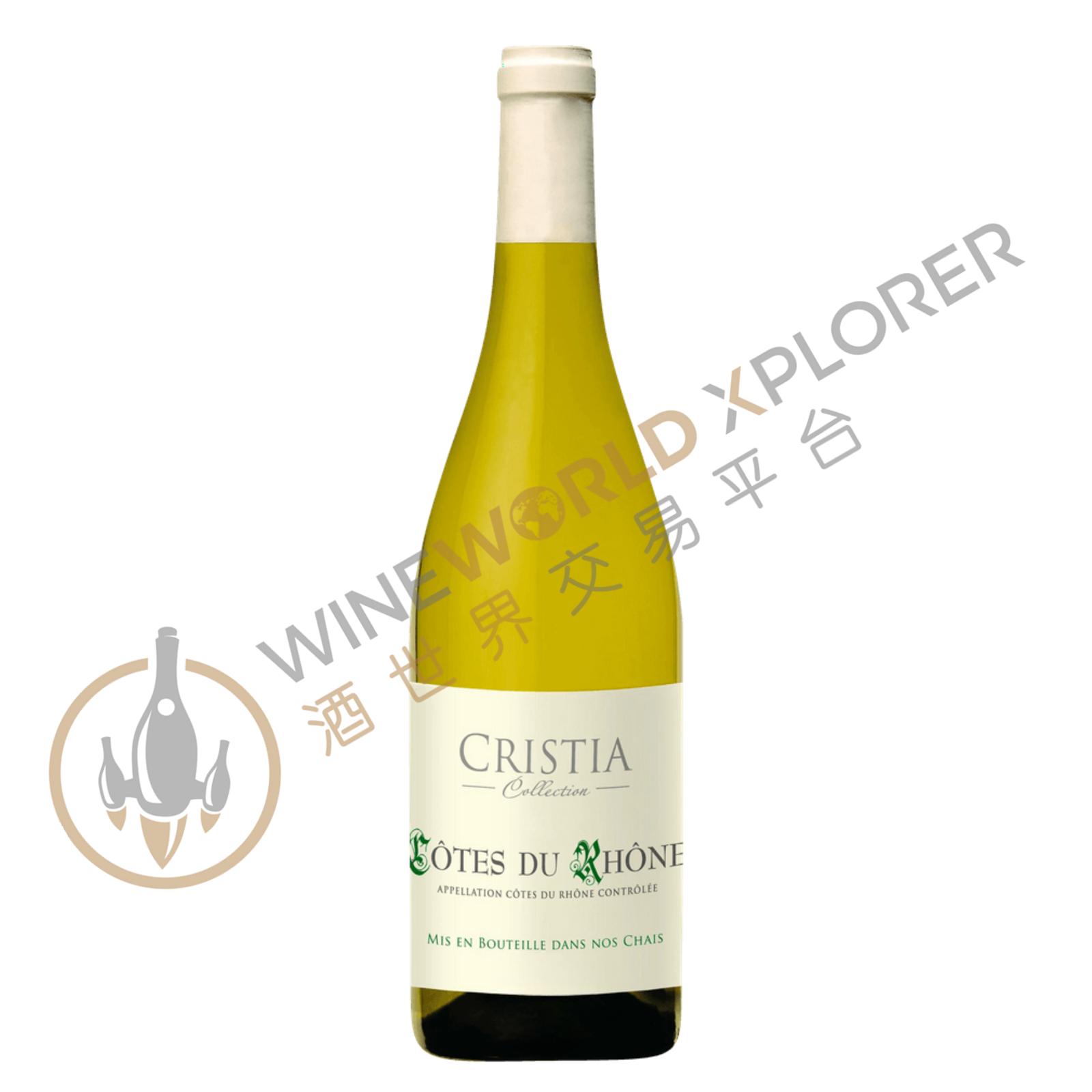 Domaine de Cristia, Collection Cotes du Rhone Blanc 2021