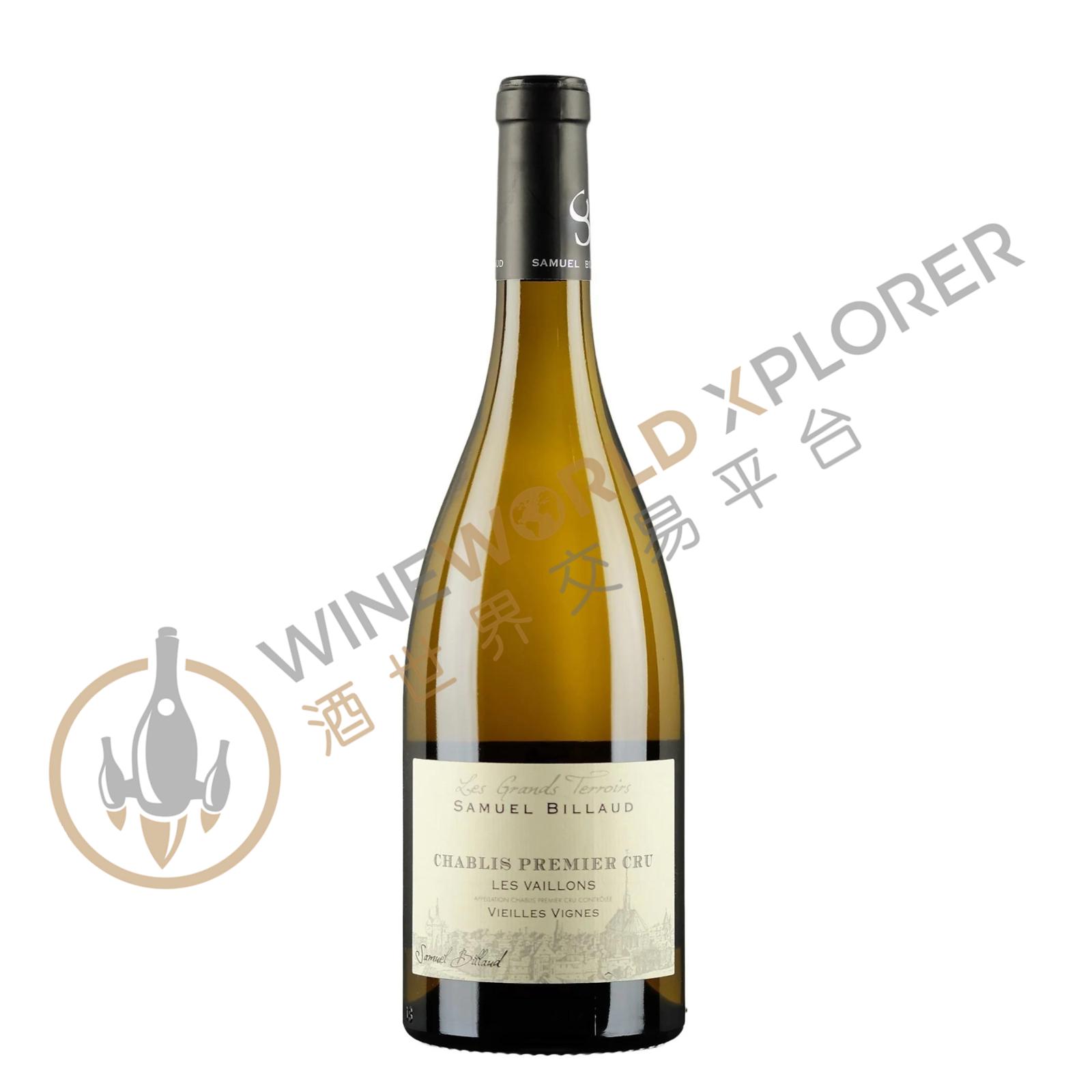 Samuel Billaud, Chablis 1er Cru Les Vaillons Vieilles Vignes 2017