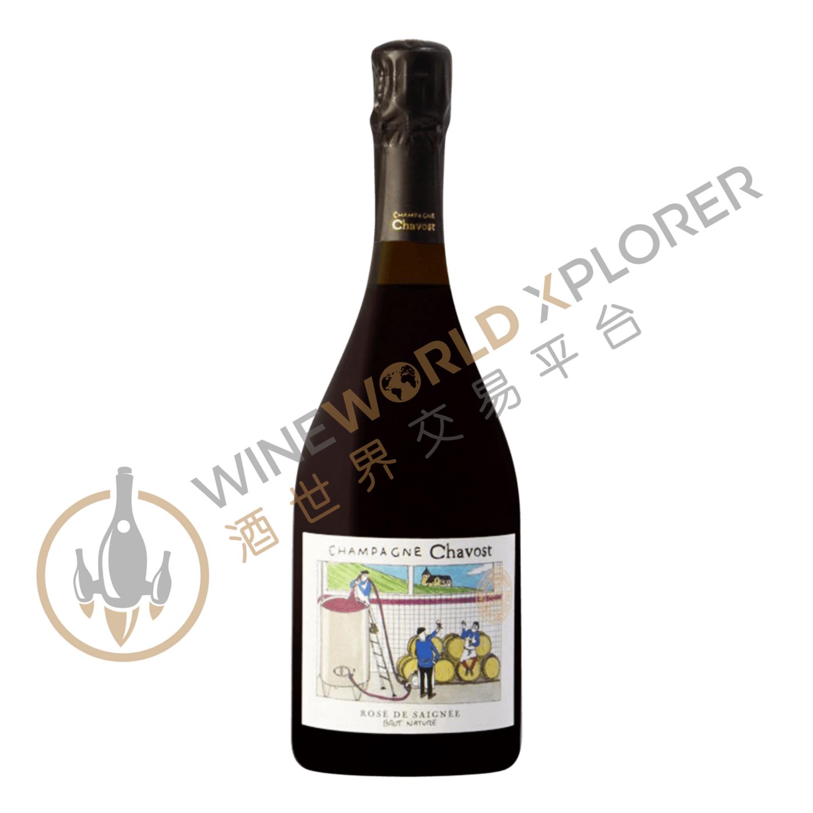 Chavost, Rose de Saignee Brut Nature NV