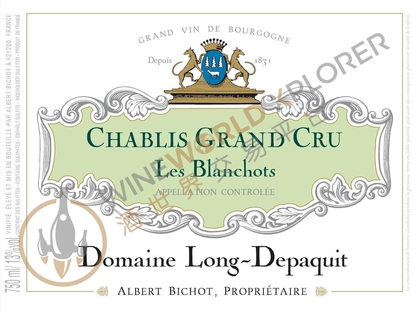 Chablis Grand Cru Les Blanchots 2022