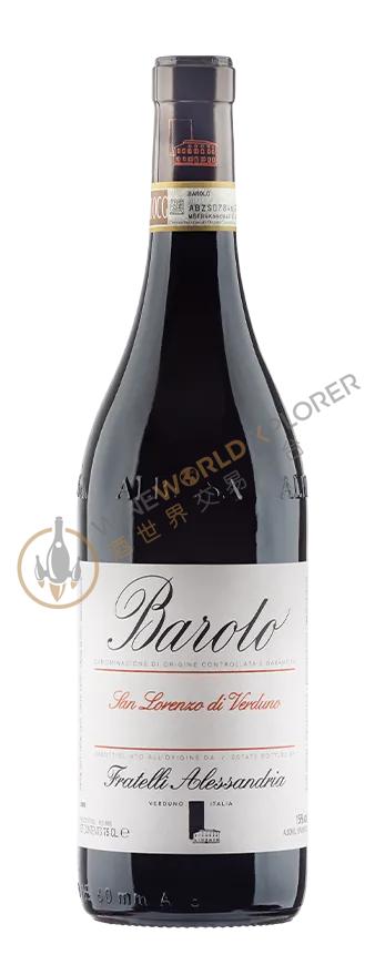 Fratelli Alessandria, Barolo San Lorenzo 2015