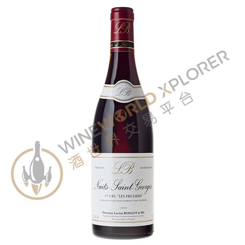 Lucien Boillot, Nuits St Georges 1er Cru Les Pruliers 2018