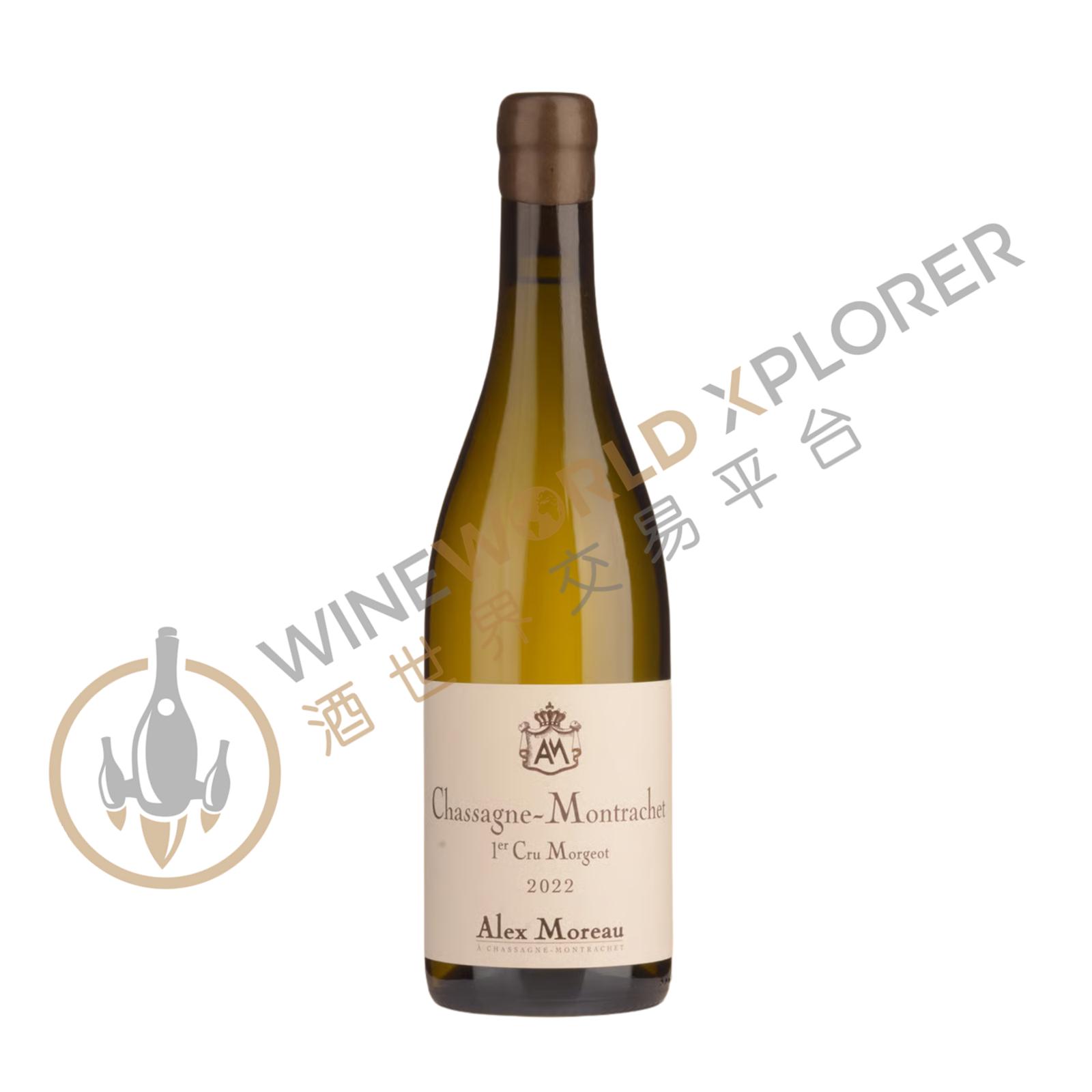 Alex Moreau, Chassagne Montrachet 1er Cru Morgeot 2022