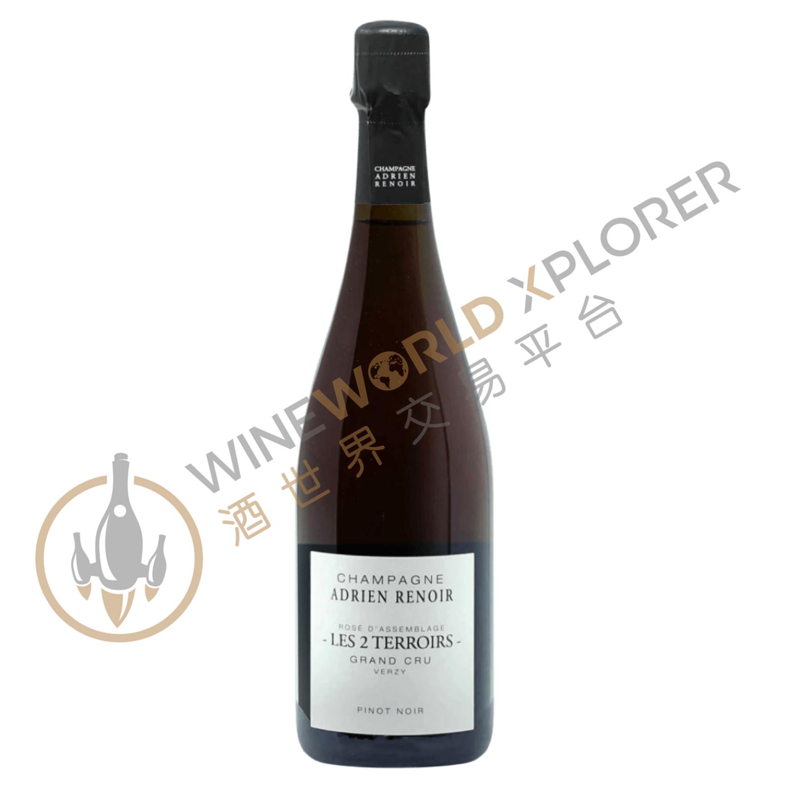 Adrien Renoir, Les 2 Terroirs Rose d'Assemblage Grand Cru NV