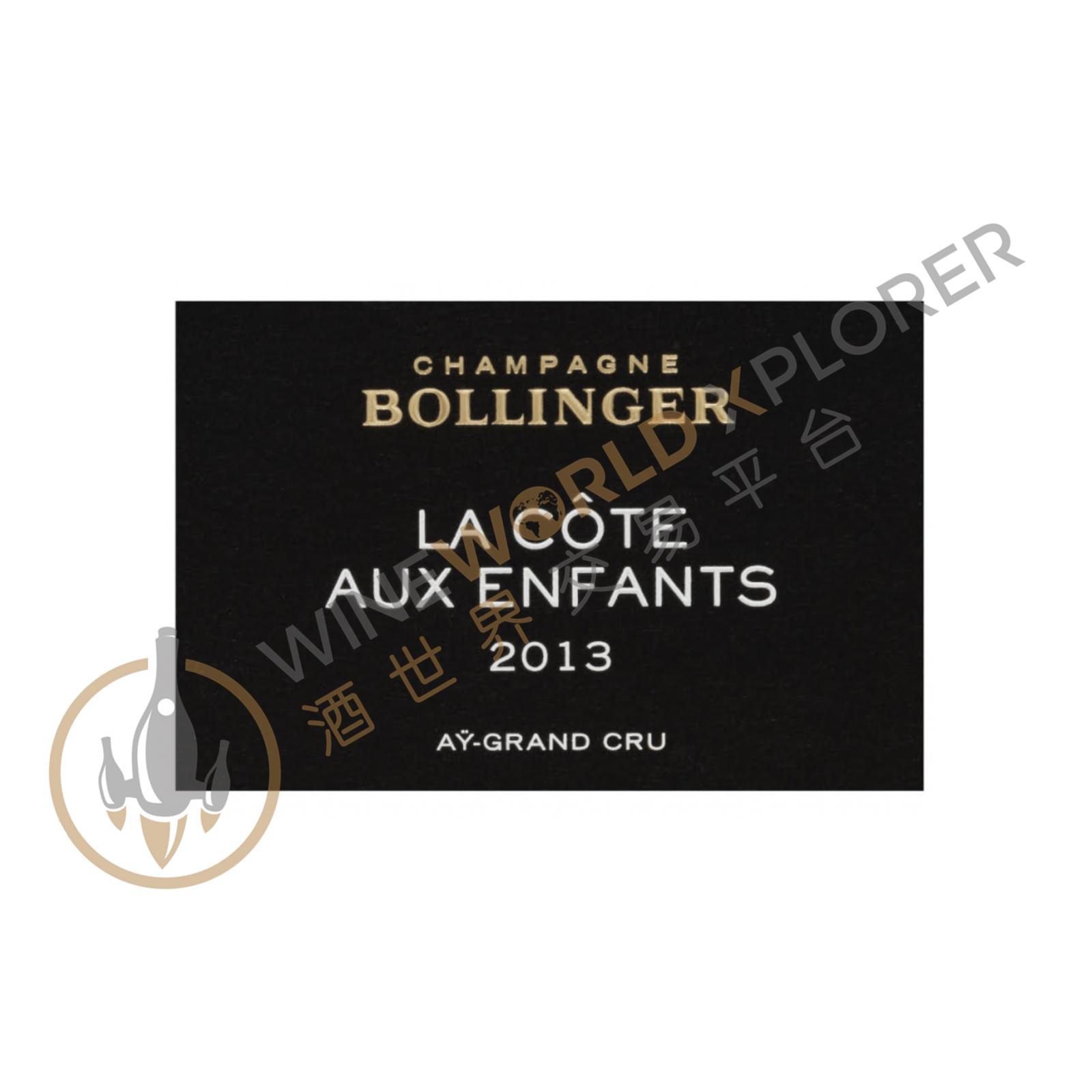La Cote Aux Enfants Grand Cru 2016