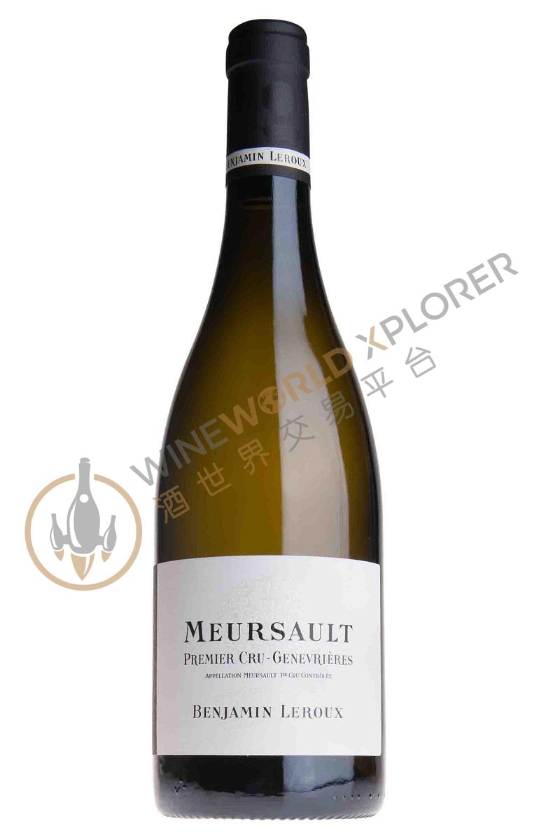 Benjamin Leroux, Meursault 1er Cru Les Genevieres 2017