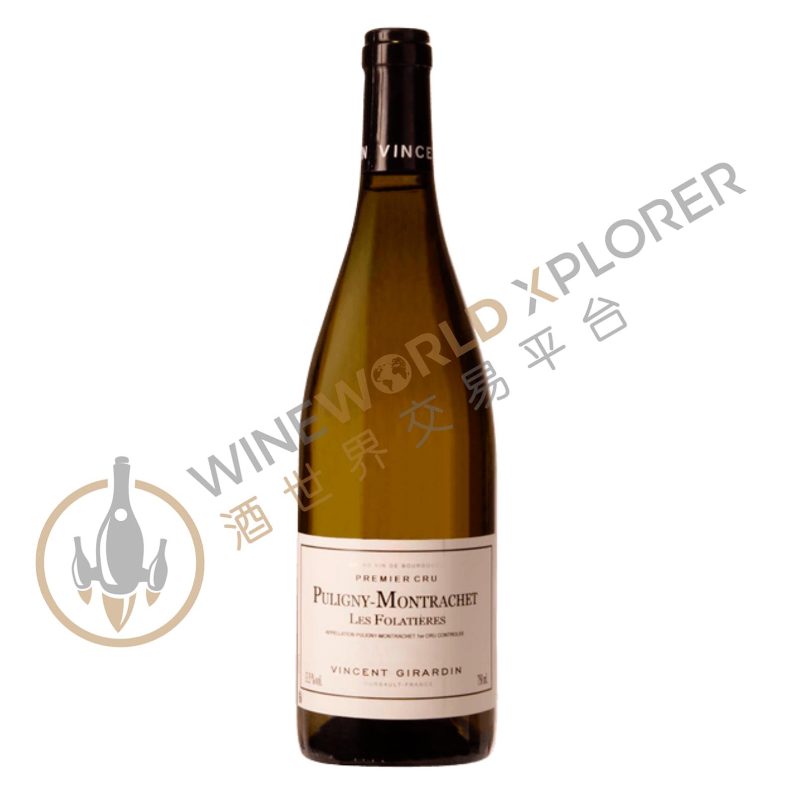 Vincent Girardin, Puligny Montrachet 1er Cru Les Folatieres 2017