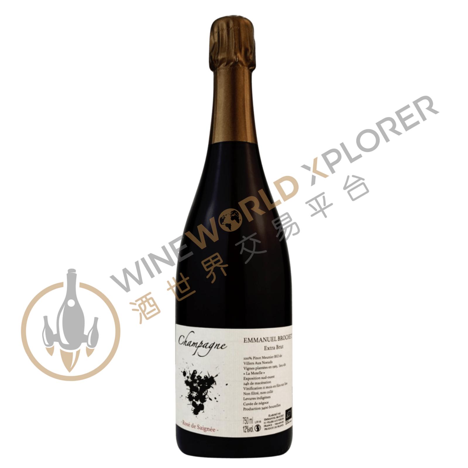 Emmanuel Brochet, Rose de Saignee Extra Brut 2018
