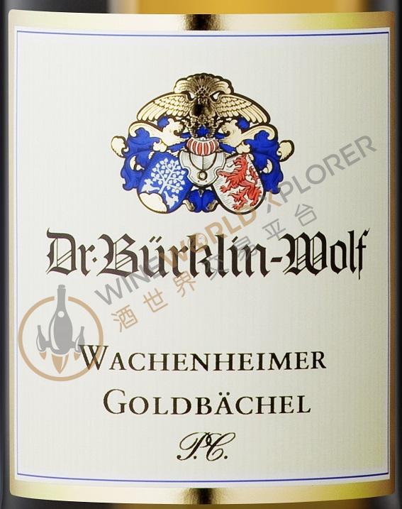 Dr. Burklin-Wolf, Wachenheimer Goldbachel P C Riesling Trocken 2017