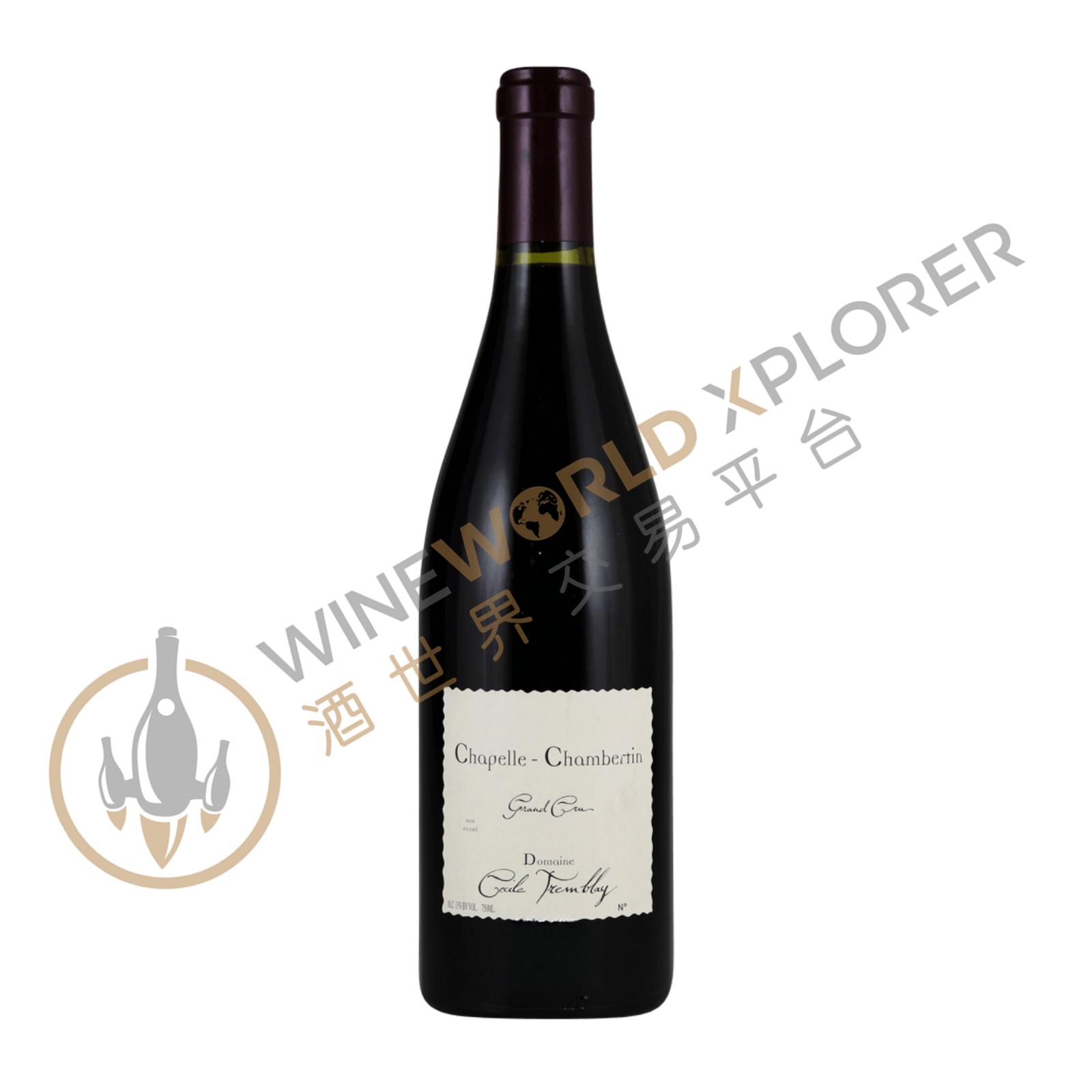 Cecile Tremblay, Chapelle Chambertin Grand Cru 2012