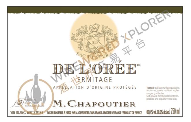 Ermitage de L'Oree Blanc 2009